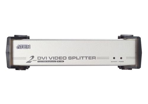 ATEN Videosplitter,  DVI/ SVGA+audio,  2 port (VS-162)