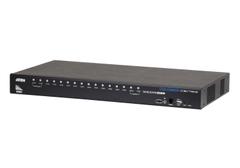 ATEN KVM Switch 16-port HDMI 19" HDMI USB 2xKabel OSD