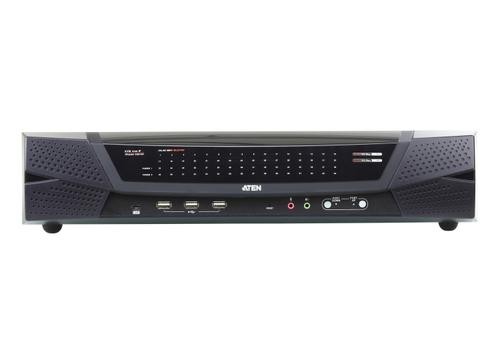 ATEN 8 REMOTE& 1 LOCAL USERS 64PORT CAT5 IP KVM VIRT MEDIA & DUAL POWER (KN8164V)