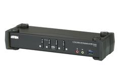 ATEN CS1924 KVMP Switch - KVM / lyd / USB-svitsj - 4 porter