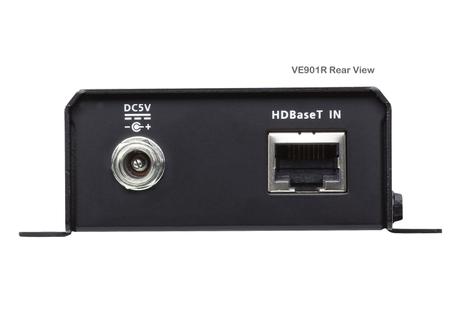 ATEN N VE901 - Video/ audio extender - HDBaseT - up to 70 m - for VanCryst VB905, VM1600A (VE901)