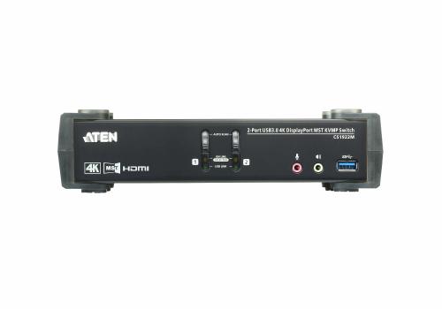 ATEN N CS1922M - KVM / audio / USB switch - 2 x KVM / audio / USB - 1 local user - desktop (CS1922M)