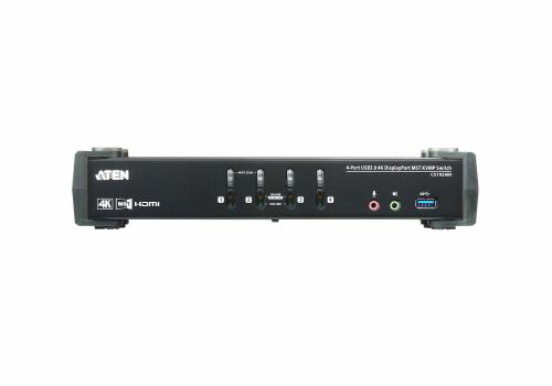 ATEN N CS1924M KVMP Switch - KVM / audio / USB switch - 4 x KVM / audio / USB - 1 local user - desktop (CS1924M)