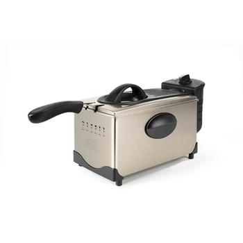 BLACK & DECKER Deep Fryer 3L Brushed (ES9730040B)