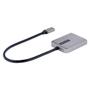 STARTECH StarTech.com 2 Port USB C to Dual DisplayPort MST Hub 4K 60Hz (MST14CD122DP)