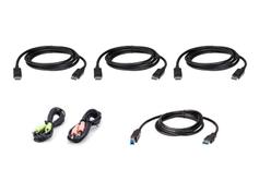 ATEN Cable kit: 3x 1.8M