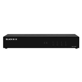 BLACK BOX NIAP4 SECURE KVM SWITCH, DUAL HEAD, 4-PORT, DP (KVS4-2004V)