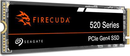 SEAGATE FireCuda 520 500GB NVMe SSD M.2 PCI-E Gen4 3D TLC (ZP500GV3A012)