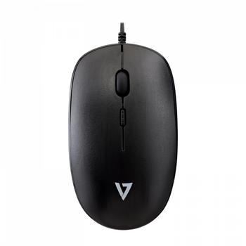 V7 USB OPTICAL 4 BUTTON MOUSE 1.8M CORD/ MAX 1600DPI IN PERP (MU200-1E)