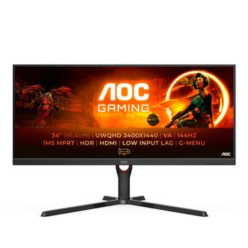 AOC U34G3XM 34" VA W-Led Gaming Display (U34G3XM/EU)