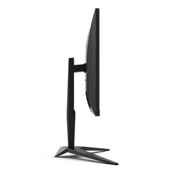 AOC C AGON AG275QZ - AG5 Series - LED monitor - gaming - 27" - 2560 x 1440 QHD @ 270 Hz - IPS - 400 cd/m² - 1000:1 - DisplayHDR 400 - 1 ms - 2xHDMI, 2xDisplayPort - black, red (AG275QZ/EU)