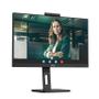 AOC C Pro-line 24P3CW - LED monitor - 24" (23.8" viewable) - 1920 x 1080 Full HD (1080p) @ 75 Hz - IPS - 300 cd/m² - 1000:1 - 4 ms - HDMI, 2xDisplayPort,  USB-C - speakers - black (24P3CW)