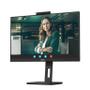 AOC C Pro-line 24P3CW - LED monitor - 24" (23.8" viewable) - 1920 x 1080 Full HD (1080p) @ 75 Hz - IPS - 300 cd/m² - 1000:1 - 4 ms - HDMI, 2xDisplayPort,  USB-C - speakers - black (24P3CW)