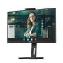 AOC C Pro-line Q27P3CW - LED monitor - 27" - 2560 x 1440 QHD @ 75 Hz - IPS - 350 cd/m² - 1000:1 - 4 ms - 2xHDMI, DisplayPort,  USB-C - speakers - black (Q27P3CW)