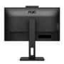 AOC C Pro-line Q27P3CW - LED monitor - 27" - 2560 x 1440 QHD @ 75 Hz - IPS - 350 cd/m² - 1000:1 - 4 ms - 2xHDMI, DisplayPort,  USB-C - speakers - black (Q27P3CW)