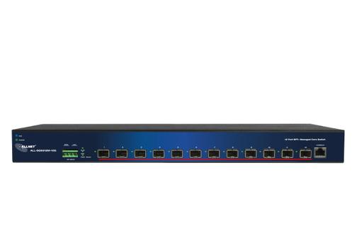 ALLNET Switch smart managed Layer2 12 Port • 12x 12 SFP+ 10GbE • 19 • ALL-SG9312M-10G • Core-Switch • Redundant Power Option (ALL-SG9312M-10G)