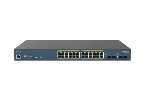 Engenius Networks Switch  24-port GbE PoE.af/ at(+) 185W 4xSFP L2 19i (EWS7928P-FIT)