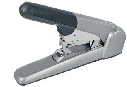 LEITZ 5552 Full Strip Heavy Duty Stapler Flat Clinch 60 Sheet Silver 55520084 (55520084)