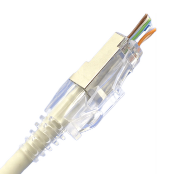 LinkIT Easy RJ45 Cat.6 STP 100 stk boks 50µ gull kontakter for 24 - 26AWG kabel (EC-RJC6S)
