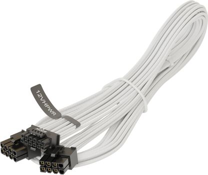 SEASONIC 12VHPWR Adapter Cable WHITE (SS2X8P-12VHPWR-600W)