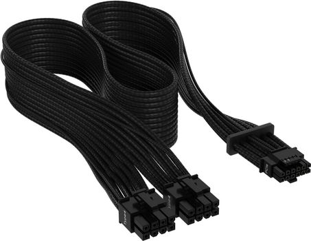 Corsair 600W 12VHPWR Black 12+4pin PCIe Gen 5 Premium Individually Sleeved PSU Cable (CP-8920331)