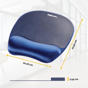 FELLOWES Mauspad Memory Foam Handgelenkauflage Saphir (9172801)