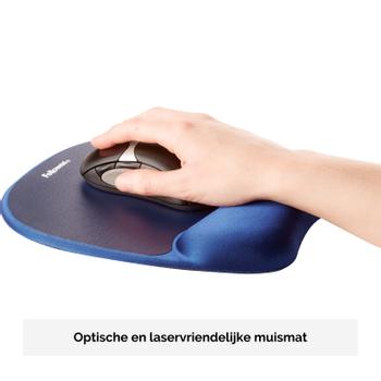 FELLOWES Mauspad Memory Foam Handgelenkauflage Saphir (9172801)