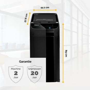 FELLOWES Shredder Fellowes AutoMAX 550C (4963101)