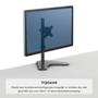 FELLOWES Professional Series Freestanding Single Monitor Arm (8049601)