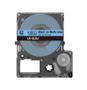 EPSON LK-4LBJ Black on Matte Blue Tape Cartridge 12mm - C53S672080