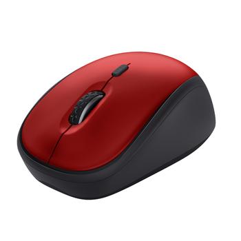TRUST YVI+ WIRELESS MOUSE RED (24550)
