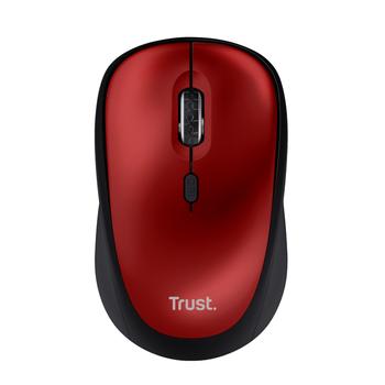 TRUST YVI+ WIRELESS MOUSE RED (24550)