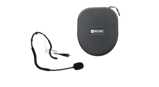 ECLER eMICFIT2 | Fitness Microphone | Kondensator | RundstrÃ¥lande | Headset | Svart | Styckvis (CEMICFIT2)