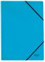 LEITZ Recycle Card Folder With Elastic Band Closure A4 Blue 39080035