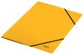 LEITZ Recycle Card Folder With Elastic Band Closure A4 Yellow 39080015 (39080015)