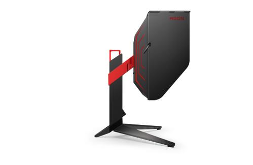 AOC Gaming AG274UXP - AGON4 Series - LED monitor - gaming - 27" - 3840 x 2160 4K @ 144 Hz - Nano IPS - 450 cd/m² - 1000:1 - DisplayHDR 600 - 1 ms - 2xHDMI, DisplayPort,  USB-C - speakers - matte black fr (AG274UXP)