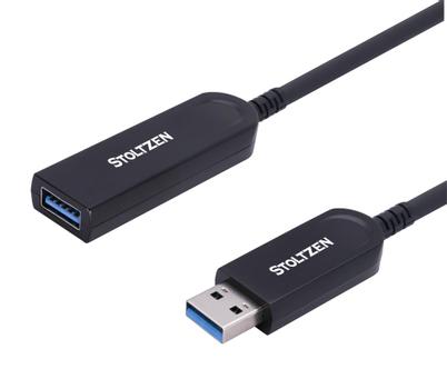 STOLTZEN AOC USB 3.2 A-A Extension 15 m 10Gbps Gen2 , USB 3.0/ 2.0/ 1.1 compatible (SUAA-3210-015)