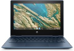 HP Chromebook x360 11 G3 Education Edition - Flipputformning - Intel Celeron N4020 / 1.1 GHz - Chrome OS - UHD Graphics 600 - 4 GB RAM - 32 GB eMMC - 11.6" IPS pekskärm 1366 x 768 (HD) - Wi-Fi 5 - sky