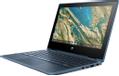 HP Chromebook x360 11 G3 Education Edition - Flipputformning - Intel Celeron N4020 / 1.1 GHz - Chrome OS - UHD Graphics 600 - 4 GB RAM - 32 GB eMMC - 11.6" IPS pekskärm 1366 x 768 (HD) - Wi-Fi 5 - sky (9TX96EA#UUW)