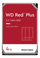 WESTERN DIGITAL 4TB RED PLUS 128MB CMR 3.5IN SATA 6GB/S INTELLIPOWERRPM NS