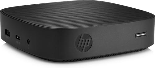 HP t430 - Tunn klient - DTS - 1 x Celeron N4020 / 1.1 GHz - RAM 4 GB - flash - eMMC 32 GB - UHD Graphics 600 - GigE - HP ThinPro 64-bit - skärm: ingen (496L8AA#AK8)
