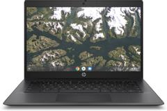 HP Chromebook 14 G6 - Intel Celeron N4020 / 1.1 GHz - Chrome OS - UHD Graphics 600 - 4 GB RAM - 32 GB eMMC - 14" 1366 x 768 (HD) - Wi-Fi 6 - svartgrå - kbd: hela norden