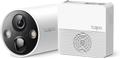 TP-LINK Tapo C420S1 V1 - Network surveillance camera - bullet - outdoor - dust resistant / water resistant - colour (Day&Night) - 2560 x 1440 - 2K - integrated - fixed iris - fixed focal - audio - wireless - 
