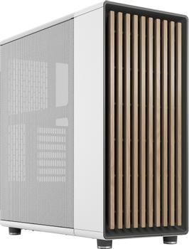 Fractal Design North - Chalk White Mesh - mid tower - ATX - Front USB 3.2 Gen 2x2 Type-C (20 Gbps) (FD-C-NOR1C-03)