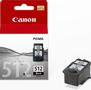 CANON PG 512 - Blekkbeholder - 1 x svart - 401 sider - blister with security