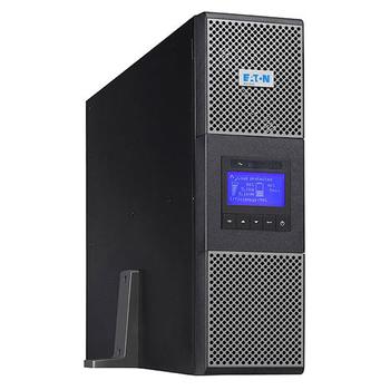 EATON 9PX 5000i On-Line  Tower UPS with Bypass Switch 230 V 5000VA / 4500 W 3,5 min (13 min @50%). Input hardwired 230 V AC.  Output: 3x 10 A IEC C13 + 2x 16A IEC C19 or hardwired 230V AC. Max 12 x EB (9PX5KIBP)