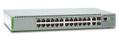 Allied Telesis ATI Switch, 10/ 100Mbit,  24xTP, 1000Mbit, 2xTP/ SFP-Slot, 