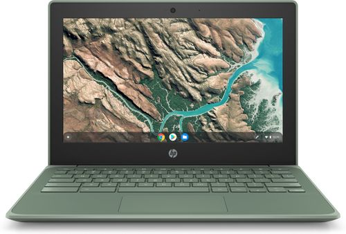 HP Chromebook 11 G8 EE Intel® Celeron® N4120 29,5 cm (11.6") Touchscreen HD 8 GB LPDDR4-SDRAM 32 GB eMMC Wi-Fi 5 (802.11ac) ChromeOS Groen (9TX86EA#ABH)