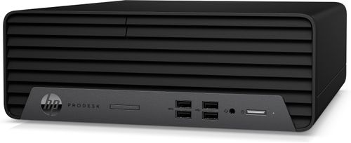 HP ProDesk 400 G7 - SFF - Core i3 10100 / upp till 4.3 GHz - RAM 8 GB - SSD 256 GB - NVMe - DVD-Writer - UHD Graphics 630 - Gigabit Ethernet - Win 10 Pro 64-bitars - skärm: ingen - tangentbord: hela n (293U7EA#UUW)