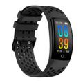 PURO FitBit Charge 5 Silicon Band SPORT PLUS, Black